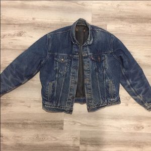 Vintage Levi’s blanket lined denim jacket